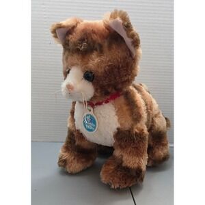 Build a Bear Brown Striped Cat Plush Promise Pet 12" Tabby Stuffed Animal